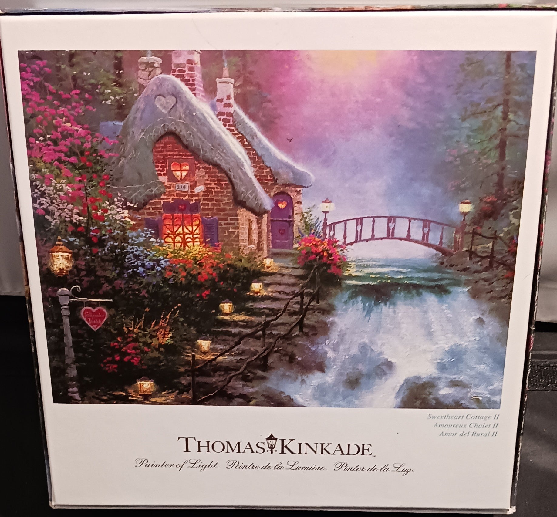 Ceaco Thomas Kinkade Sweetheart Cottage 1,000-Piece Puzzle