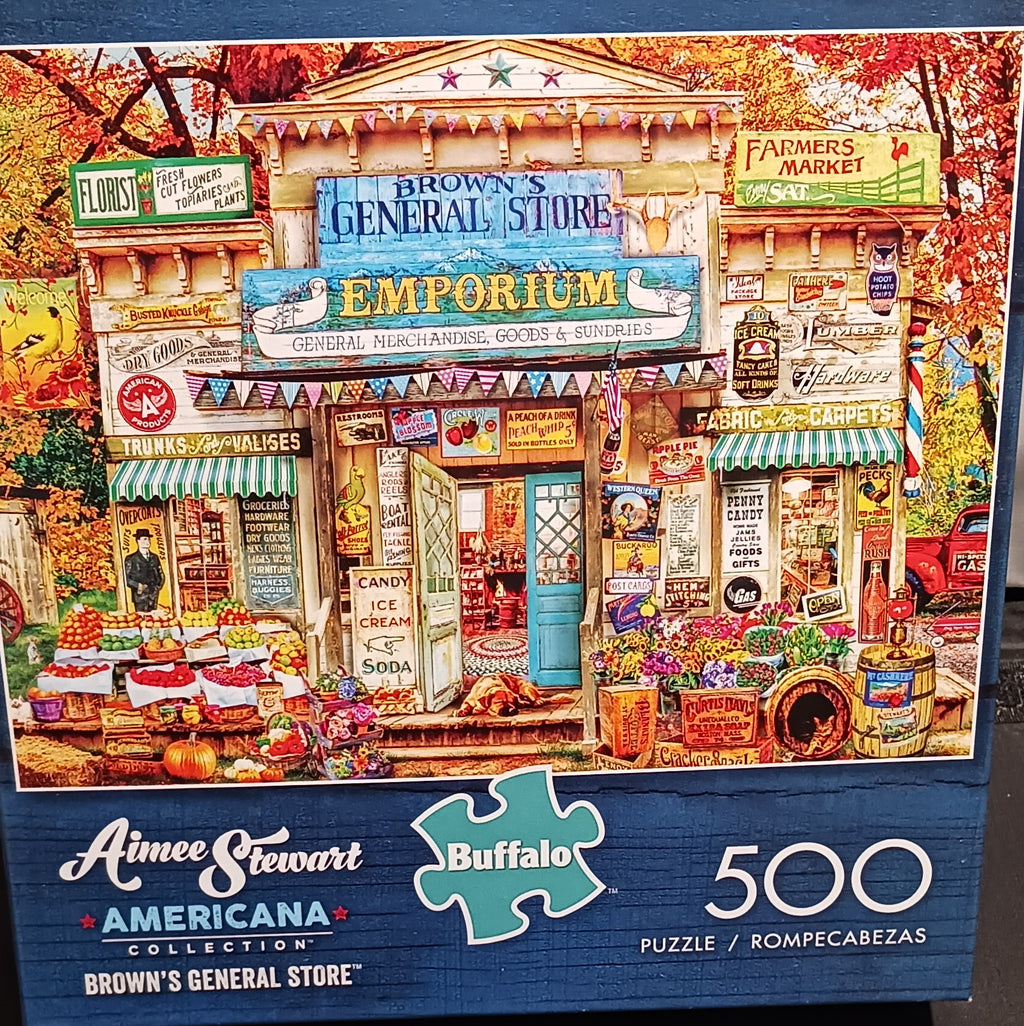 Brown's General Store 500-Piece Puzzle