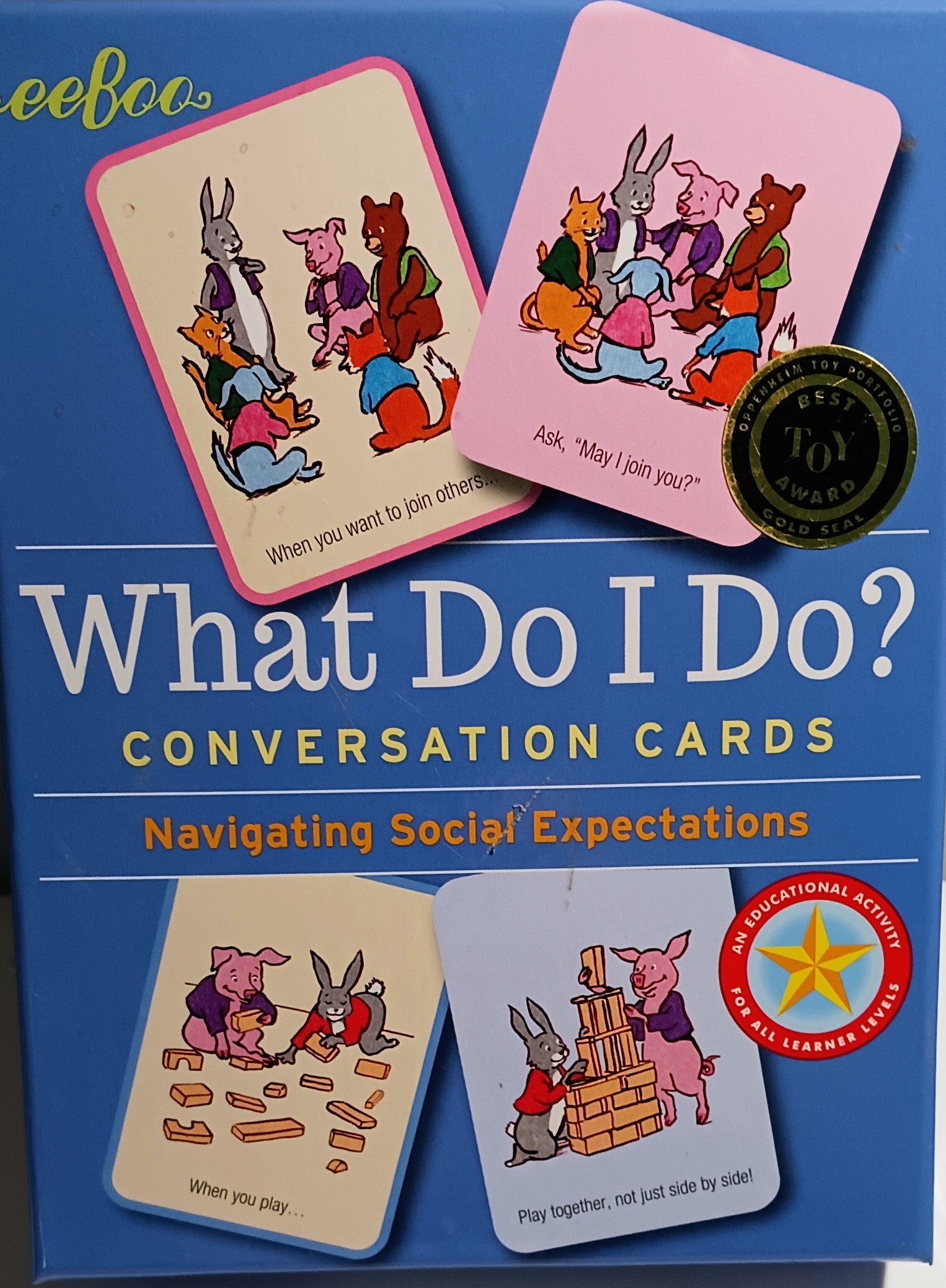 What Do I Do Coversation Flashcards by eeBoo