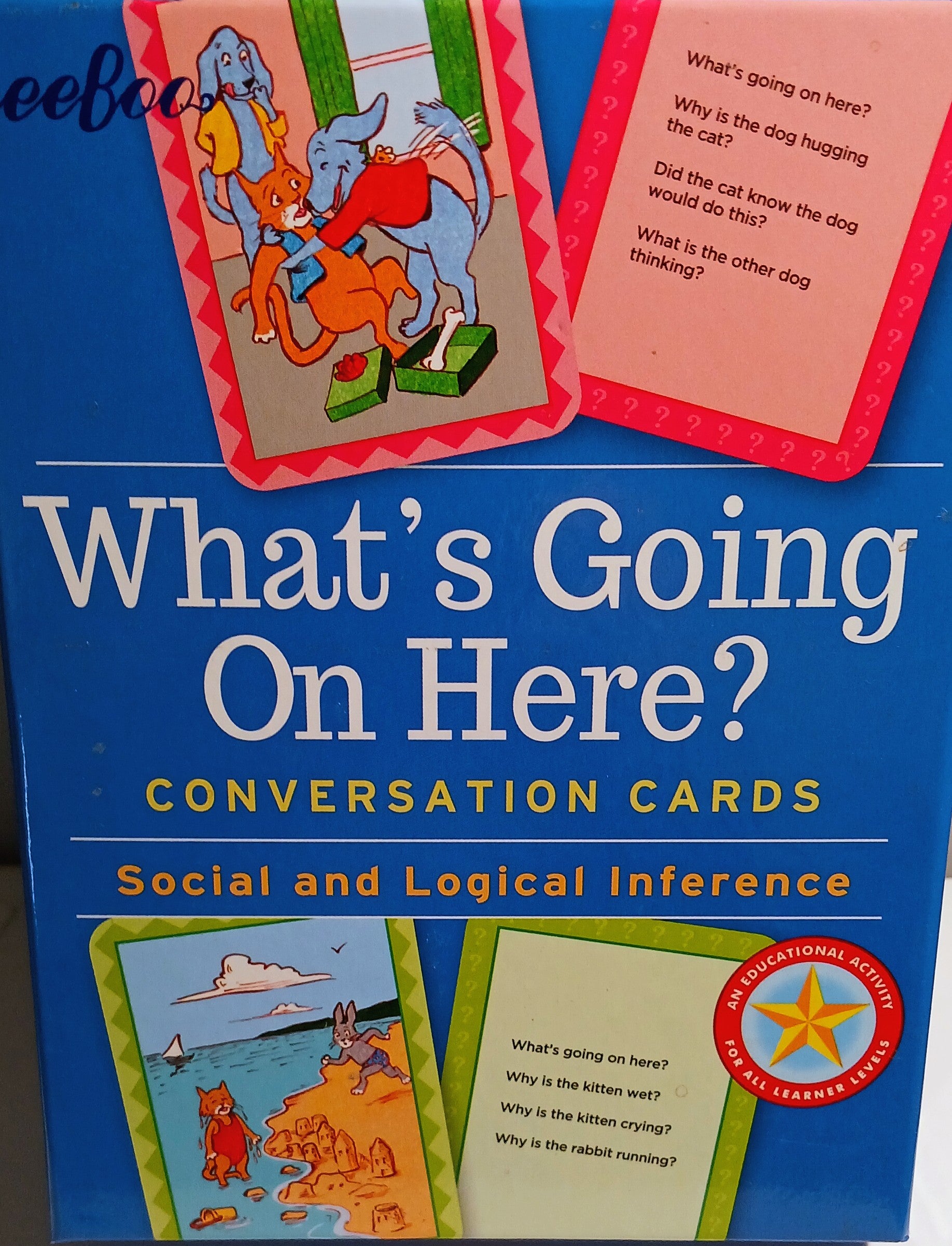 What's Going on Here Flashcards by eeBoo