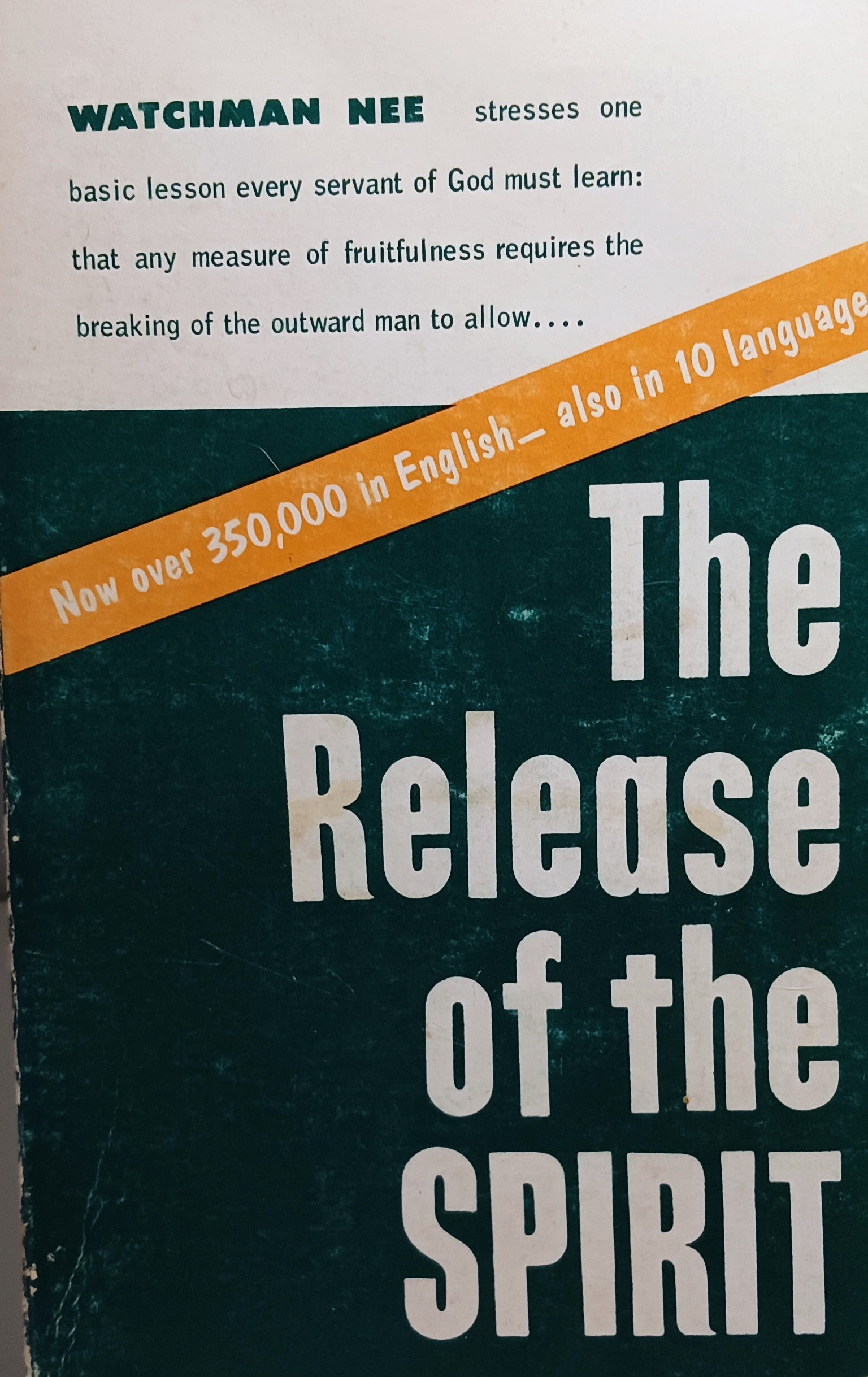 The Release of the Spirit