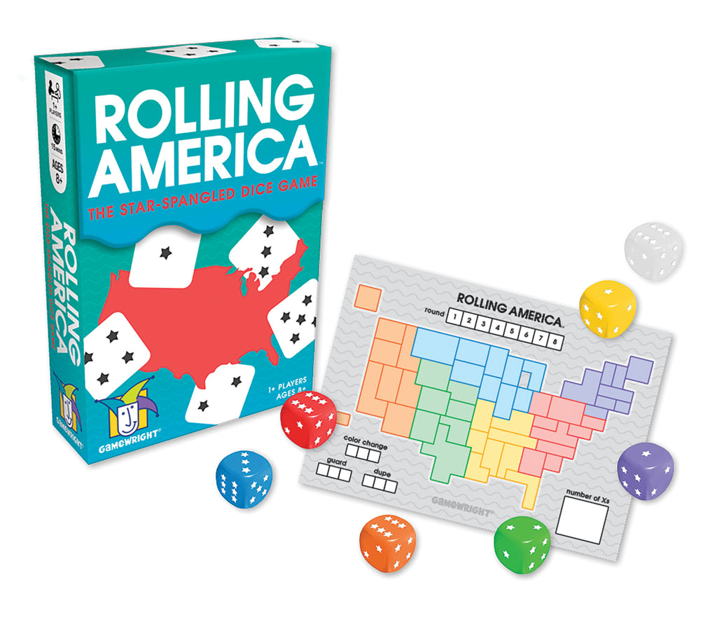 Rolling Amercan Dice Game by Gamewright