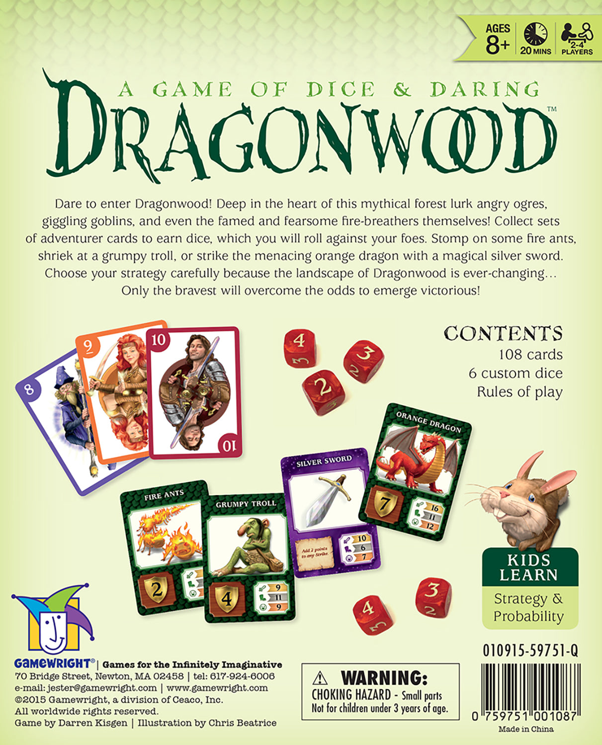 Dragonwood Game by Gamewright