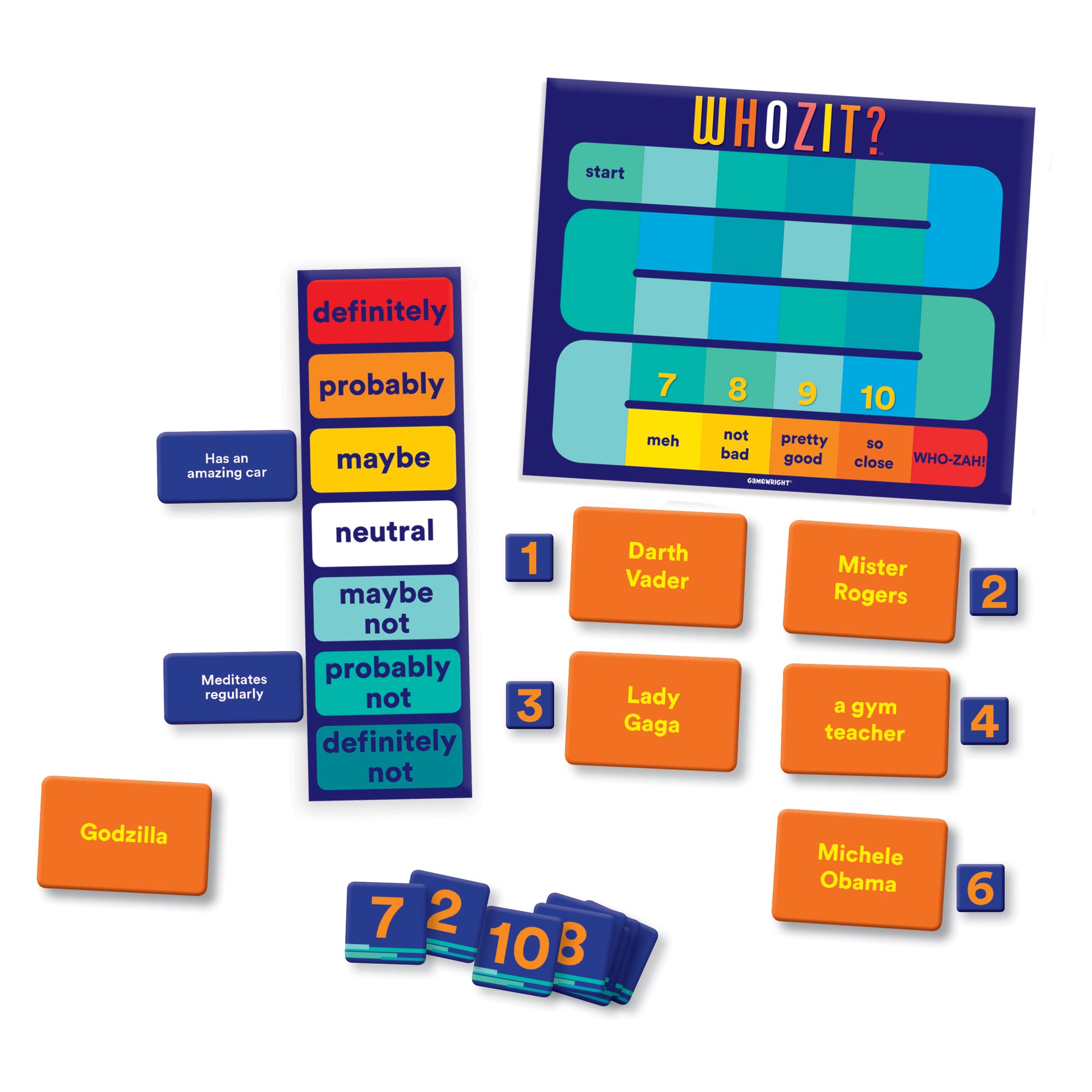 Whozit Boardgame by Gamewright
