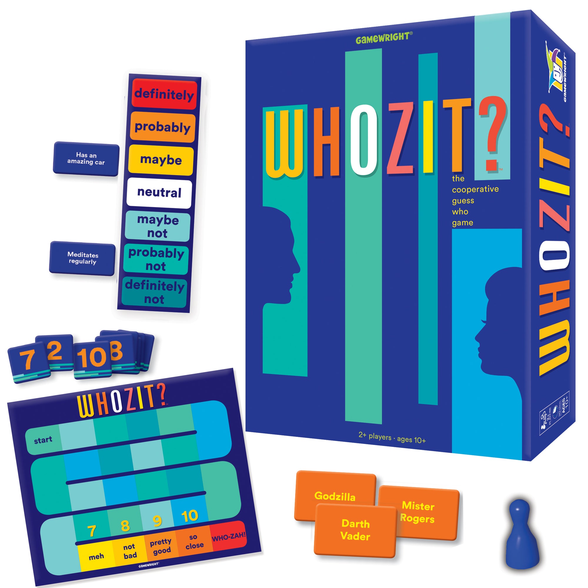 Whozit Boardgame by Gamewright